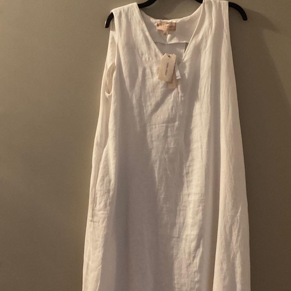 Philosophy White Maxi Dress